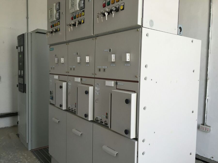 Indoor switchgear room