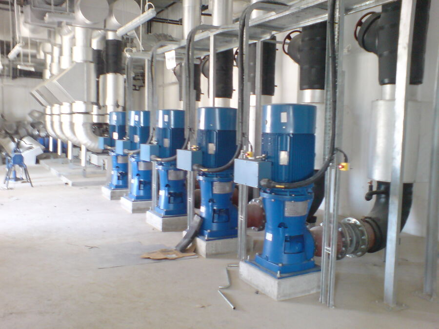 Motor and pump room electrical connections